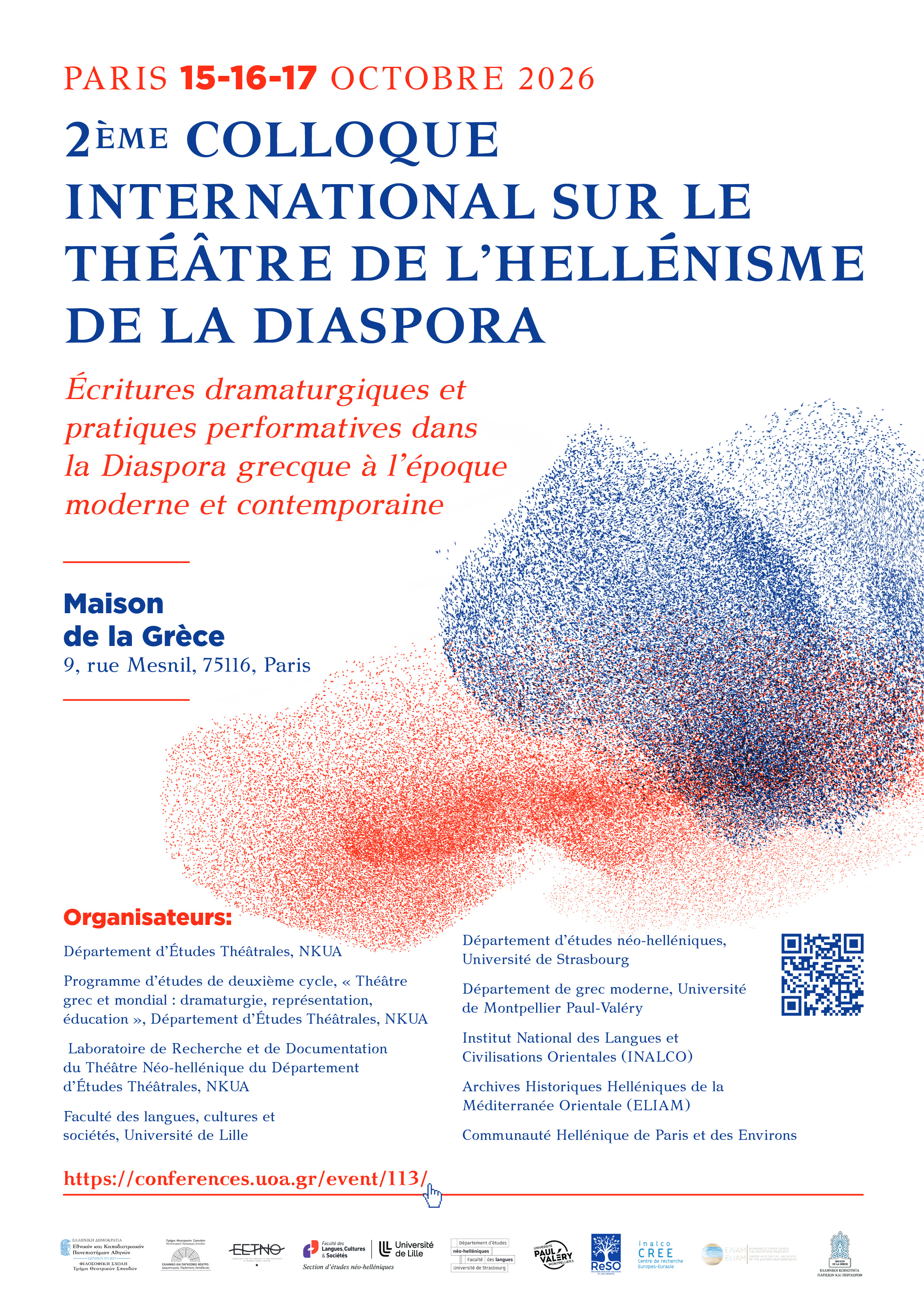 Affiche du colloque en français