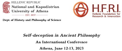Self-deception in Ancient Philosophy